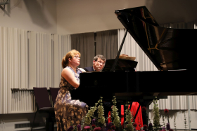 Klavírní duo E. Novotná a L. Michel